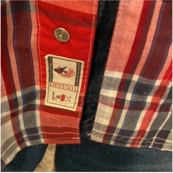 Vintage Levi’s Short Sleeve Pearl Snap Button-Up Shirt - Picture 9 of 13